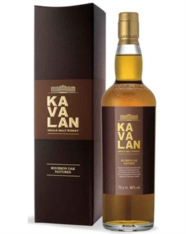 Kavalan Bourbon Oak Matured Single Malt Whisky Taiwan 46%